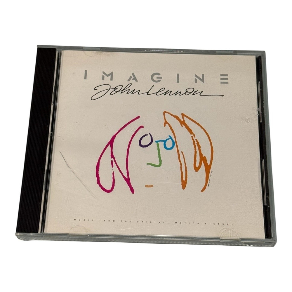 John Lennon Imagine CD Soundtrack 1988 Rock Album Capitol EMI Beatles Music